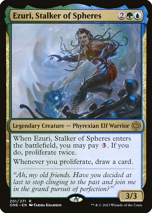 Ezuri, Stalker of Spheres - Phyrexia: All Will Be One - 201