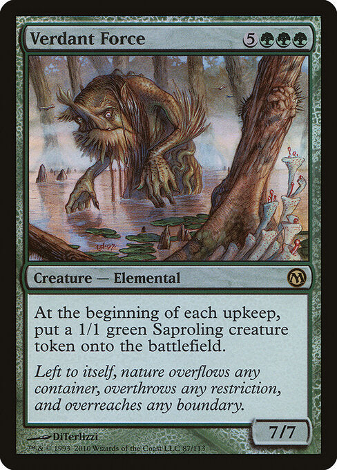 Verdant Force - Duels of the Planeswalkers - 87