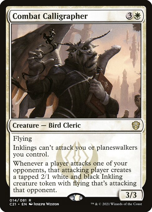 Combat Calligrapher - Commander 2021 - 14