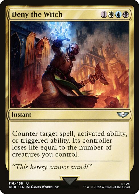 Deny the Witch - Warhammer 40,000 Commander - 116