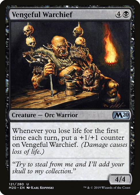 Vengeful Warchief - Core Set 2020 - 121