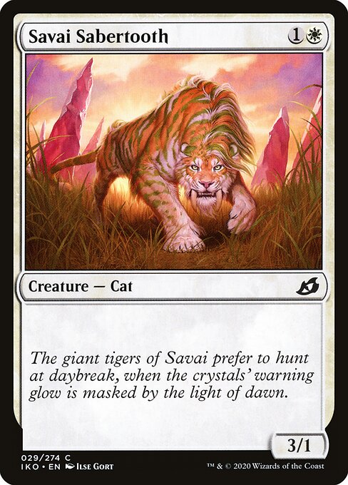 Savai Sabertooth - Ikoria: Lair of Behemoths - 29