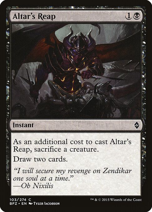 Altar's Reap - Battle for Zendikar - 103