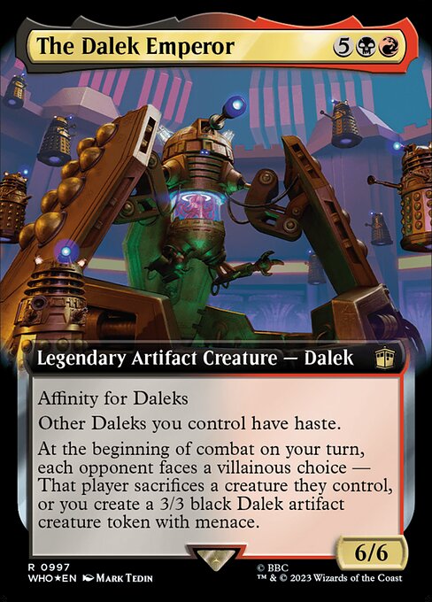 The Dalek Emperor - Doctor Who - 997