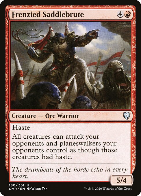 Frenzied Saddlebrute - Commander Legends - 180