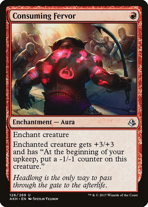 Consuming Fervor - Amonkhet - 126