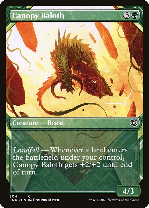 Canopy Baloth - Zendikar Rising - 304