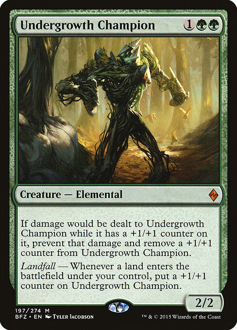 Undergrowth Champion - Battle for Zendikar - 197