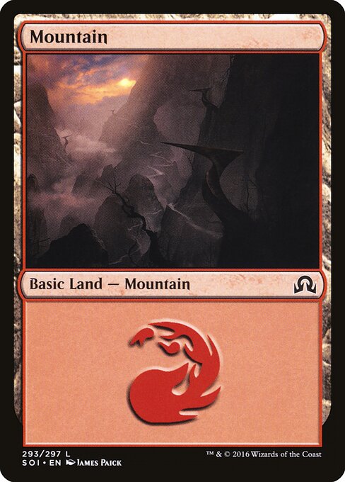 Mountain - Shadows over Innistrad - 293