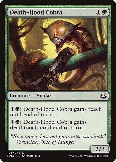 Death-Hood Cobra - Modern Masters 2017 - 123