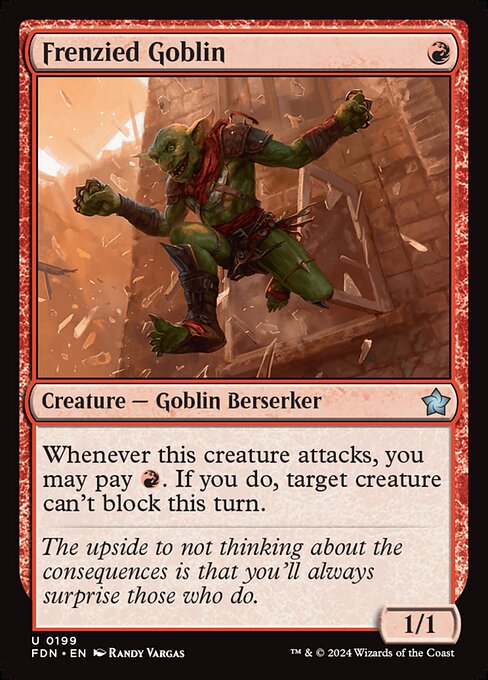 Frenzied Goblin - Foundations - 199