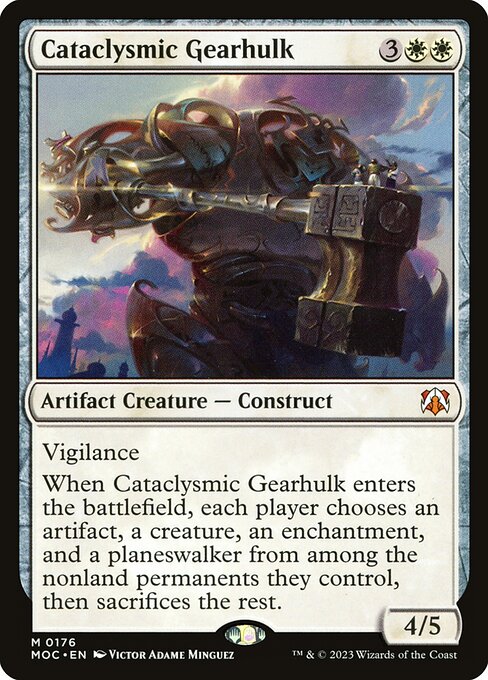 Cataclysmic Gearhulk - March of the Machine Commander - 176