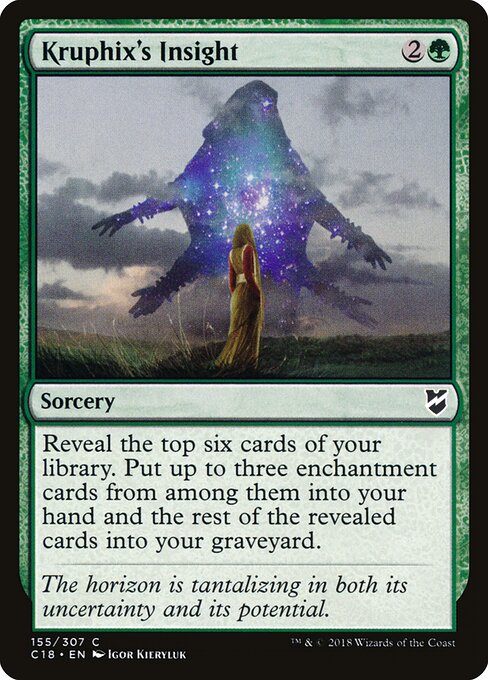 Kruphix's Insight - Commander 2018 - 155
