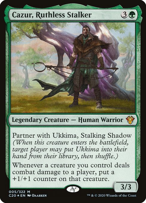 Cazur, Ruthless Stalker - Commander 2020 - 5