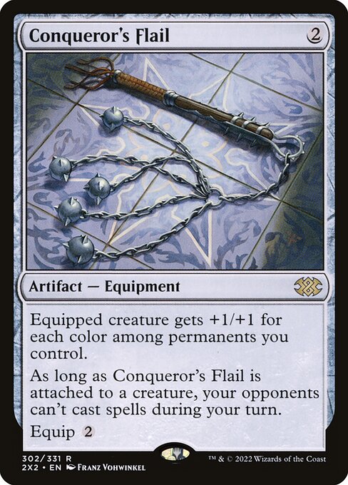 Conqueror's Flail - Double Masters 2022 - 302