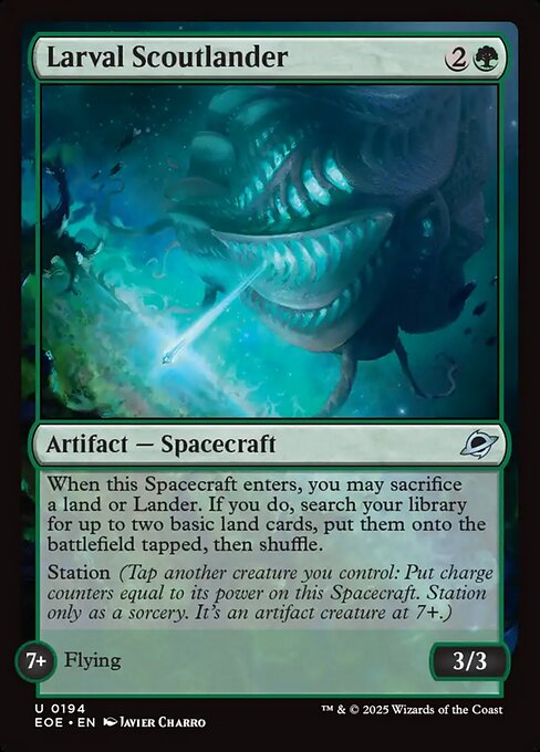 Larval Scoutlander - Edge of Eternities - 194