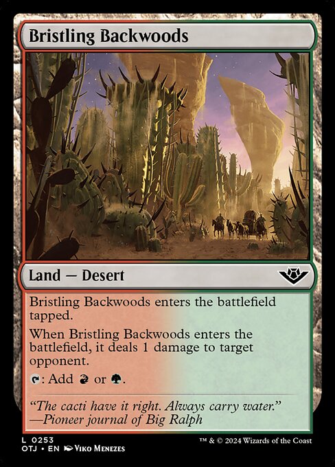 Bristling Backwoods - Outlaws of Thunder Junction - 253