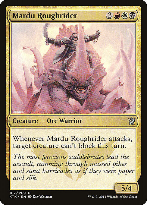 Mardu Roughrider - Khans of Tarkir - 187