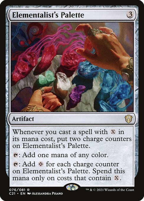 Elementalist's Palette - Commander 2021 - 76