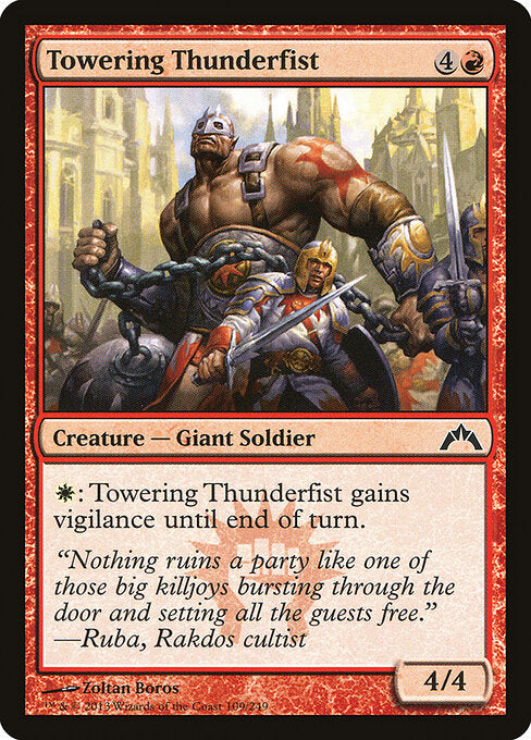 Towering Thunderfist - Gatecrash - 109