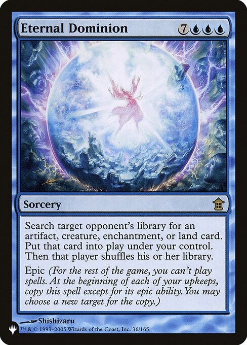 Eternal Dominion - The List - SOK-36