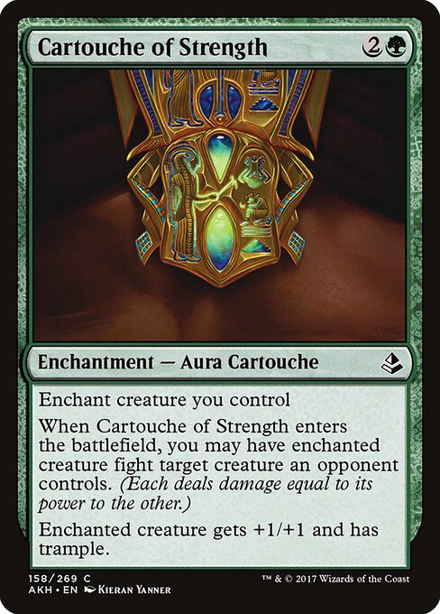 Cartouche of Strength - Amonkhet - 158