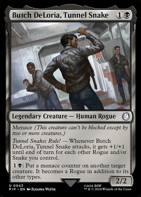 Butch DeLoria, Tunnel Snake - Fallout - 43