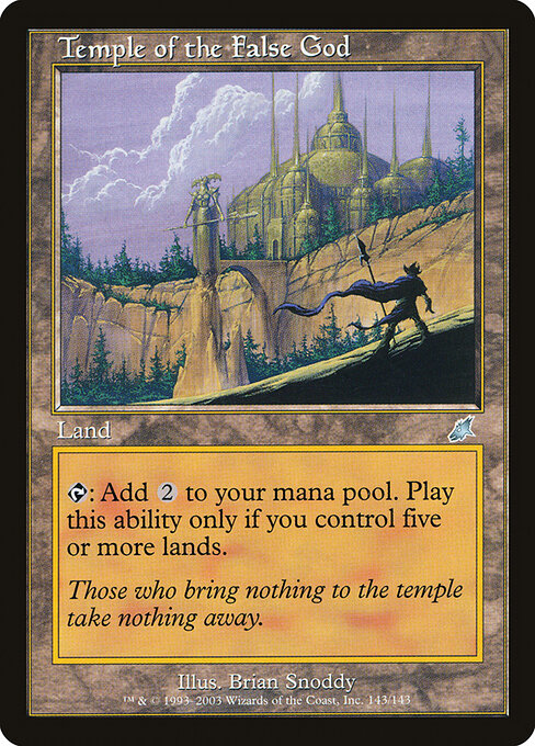 Temple of the False God - Scourge - 143