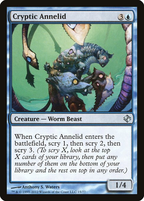 Cryptic Annelid - Duel Decks: Venser vs. Koth - 15