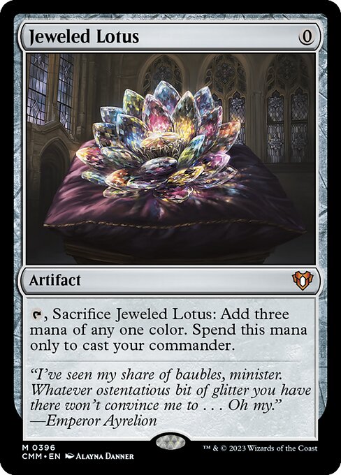 Jeweled Lotus - Commander Masters - 396