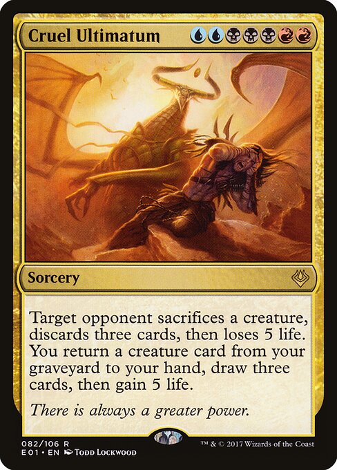 Cruel Ultimatum - Archenemy: Nicol Bolas - 82