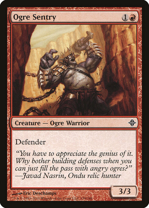 Ogre Sentry - Rise of the Eldrazi - 159