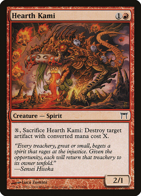 Hearth Kami - Champions of Kamigawa - 171