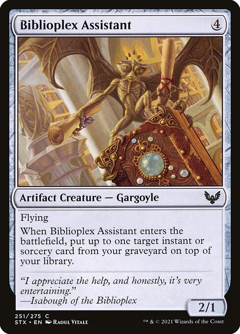 Biblioplex Assistant - Strixhaven: School of Mages - 251