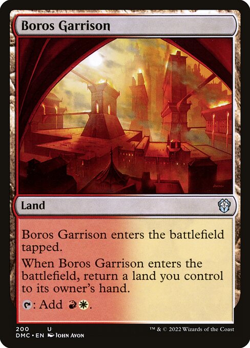 Boros Garrison - Dominaria United Commander - 200
