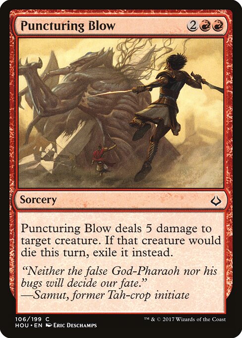 Puncturing Blow - Hour of Devastation - 106