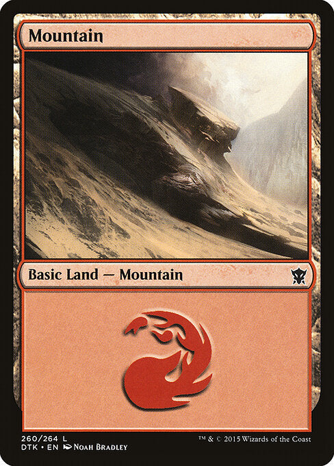 Mountain - Dragons of Tarkir - 260