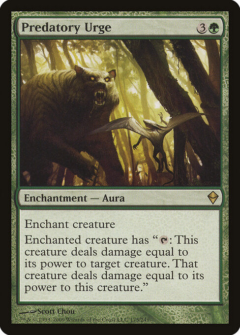 Predatory Urge - Zendikar - 175