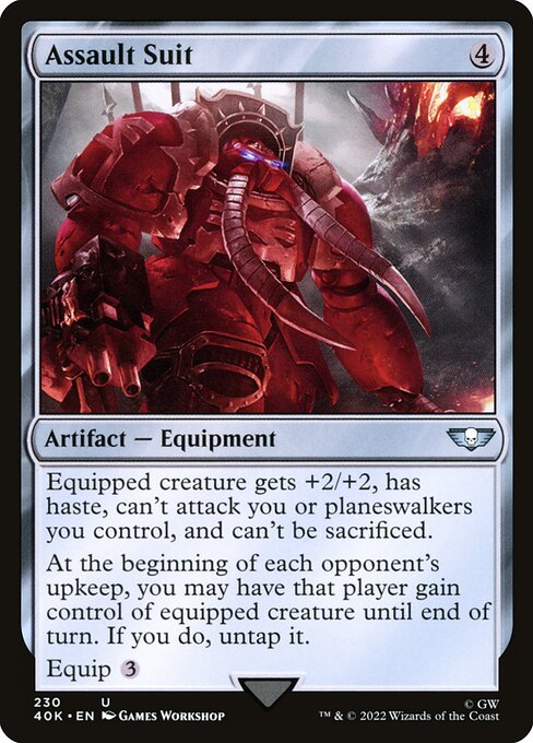 Assault Suit - Warhammer 40,000 Commander - 230