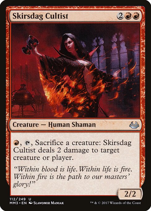 Skirsdag Cultist - Modern Masters 2017 - 112