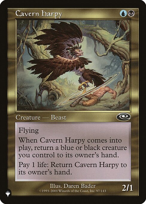 Cavern Harpy - The List - PLS-97