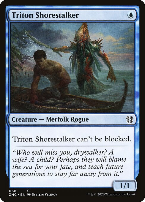 Triton Shorestalker - Zendikar Rising Commander - 38