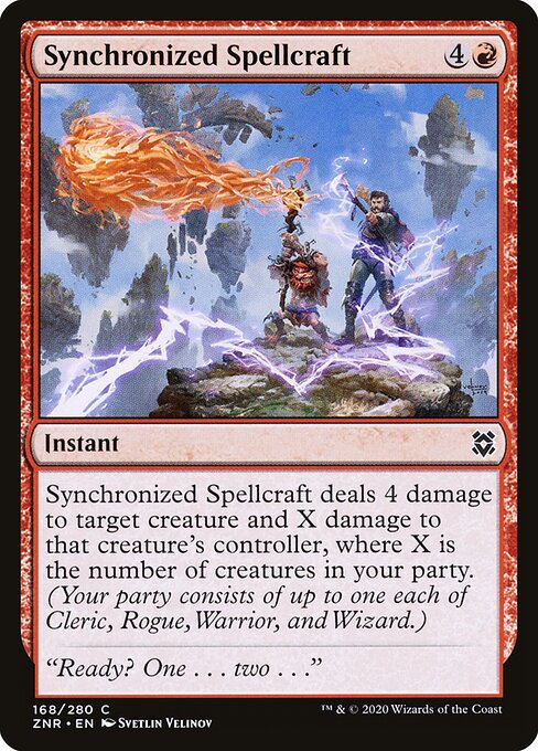 Synchronized Spellcraft - Zendikar Rising - 168