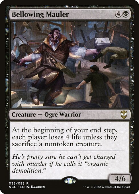 Bellowing Mauler - New Capenna Commander - 33
