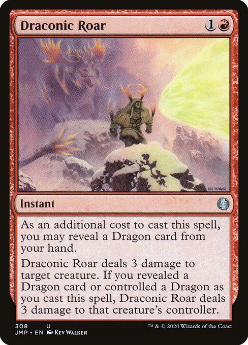 Draconic Roar - Jumpstart - 308