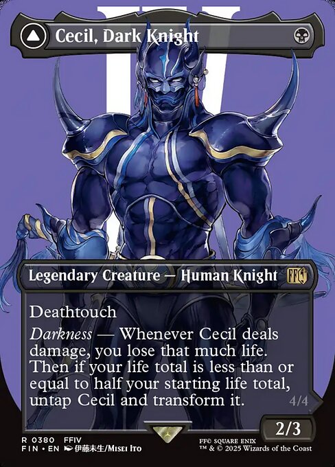 Cecil, Dark Knight // Cecil, Redeemed Paladin - Final Fantasy - 380
