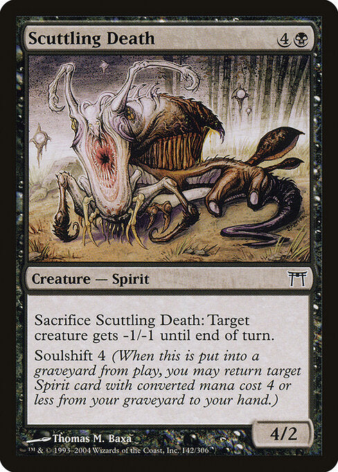 Scuttling Death - Champions of Kamigawa - 142