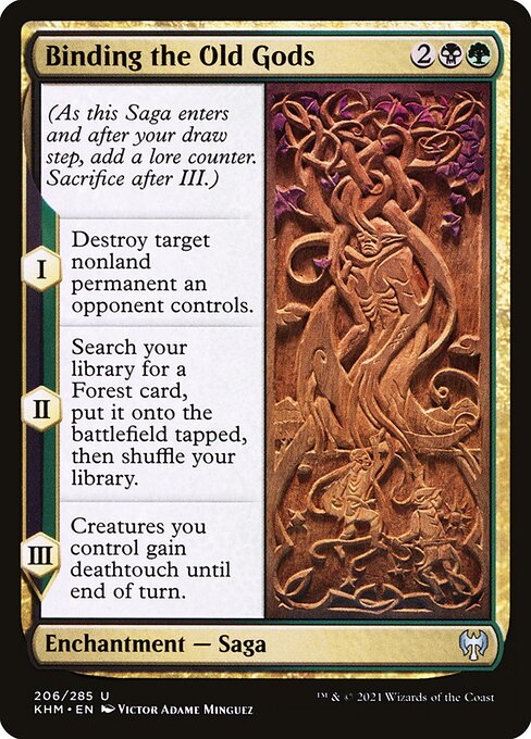 Binding the Old Gods - Kaldheim - 206