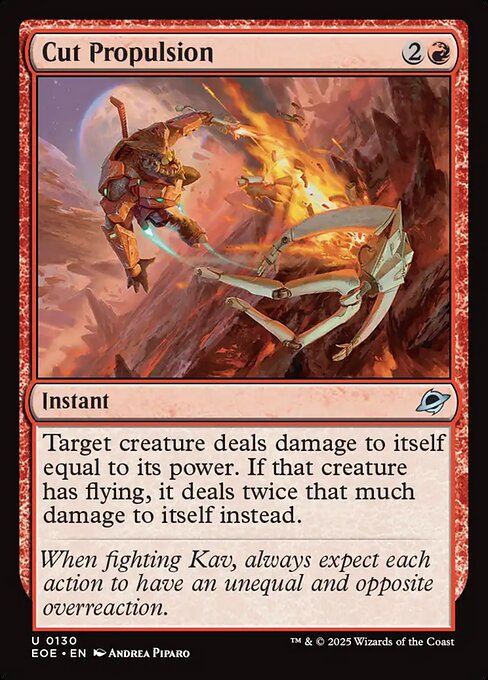 Cut Propulsion - Edge of Eternities - 130