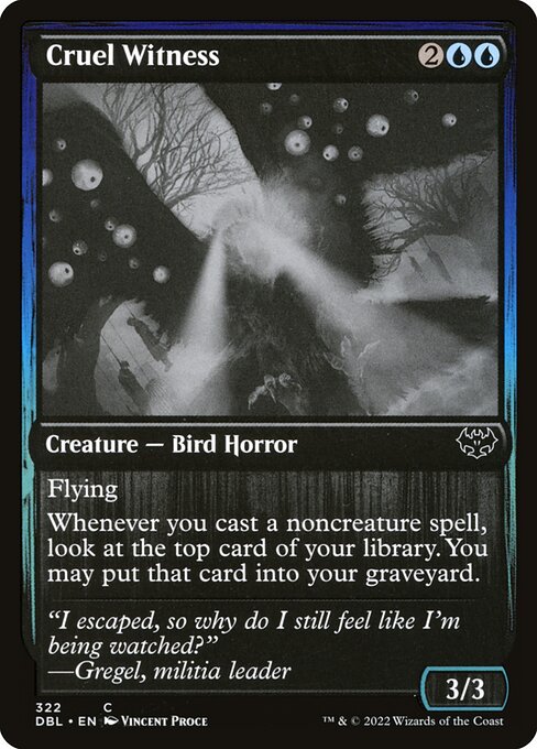 Cruel Witness - Innistrad: Double Feature - 322